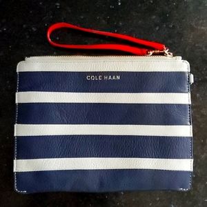 NWOT Cole Haan Leather Wristlet